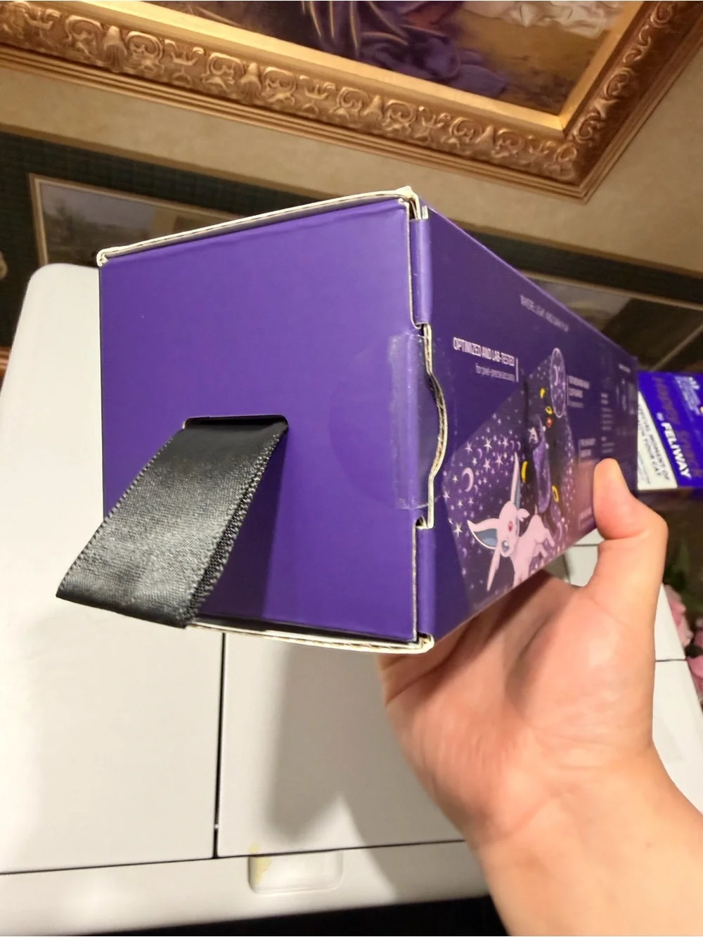 Razer Purple Espeon & Umbreon Themed Gigantus V2 Mousepad and Cobra V2 Mouse